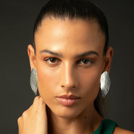 OSHI MAXI SILBER OHRRINGE