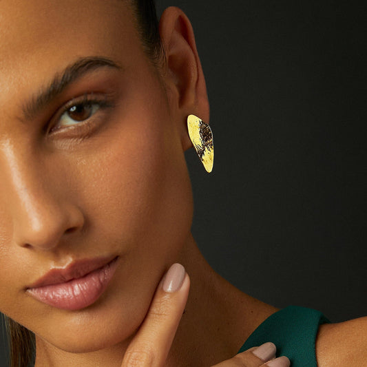 OHRRINGE AUS GOLD „OSHI I“