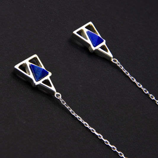 UNCU EARRINGS LAPSLAZULI