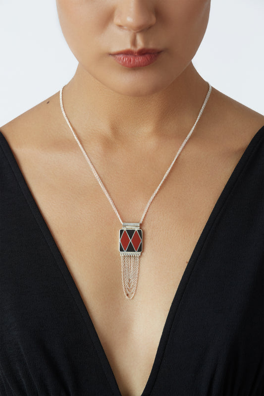 MAMACUNA NECKLACE RED JASPER