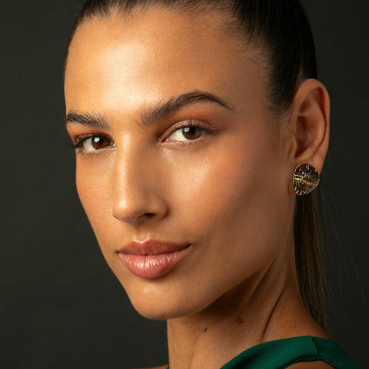 OHRRINGE AUS GOLD „OSHI III“