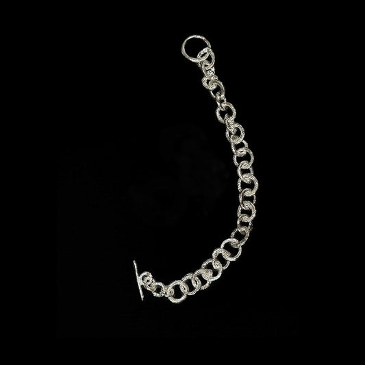 INCHATO BOLD SILVER BRACELET CHAIN