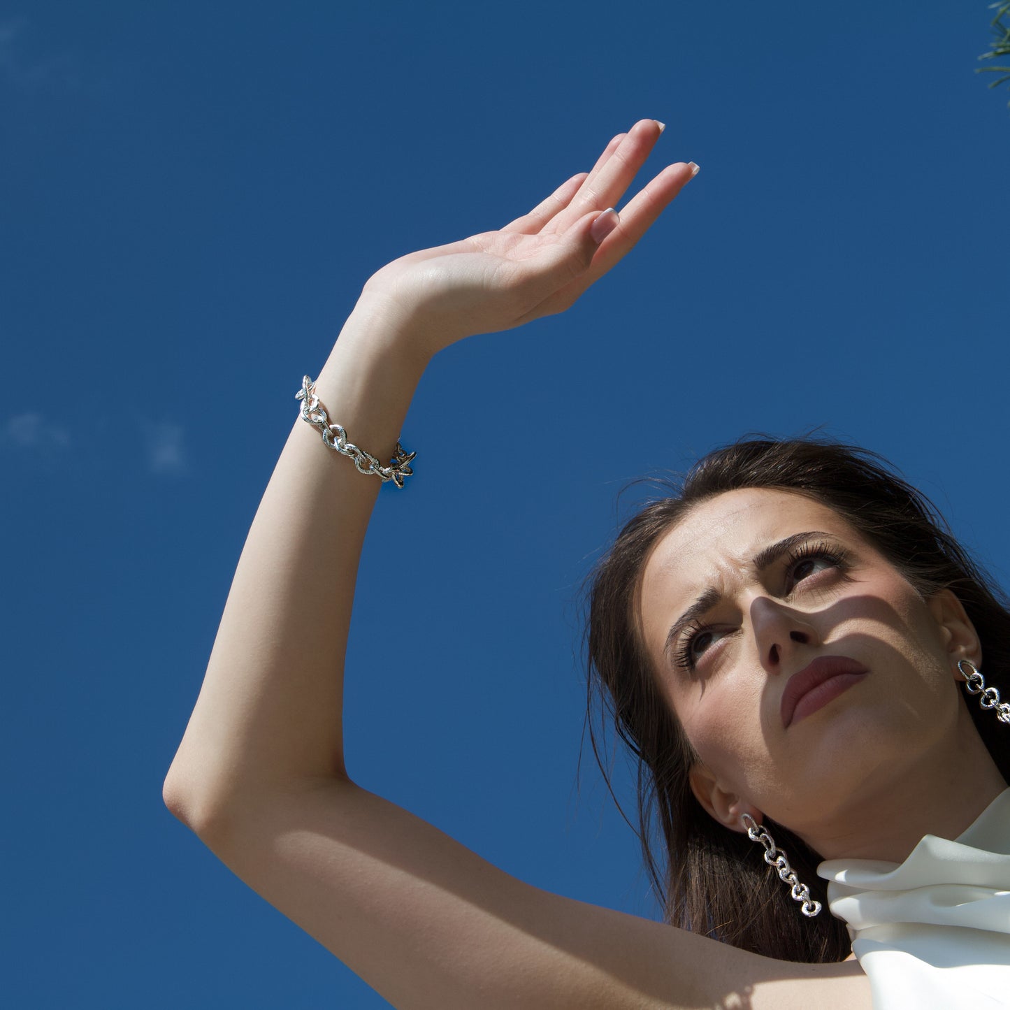 INCHATO BOLD SILBERARMBANDKETTE